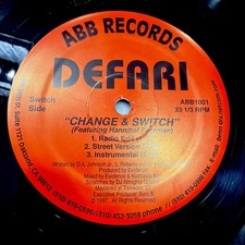 Defari - Bionic / Change & Switch - ABB1001 - Vinyl - Hip Hop 1997 - VERY RARE picture