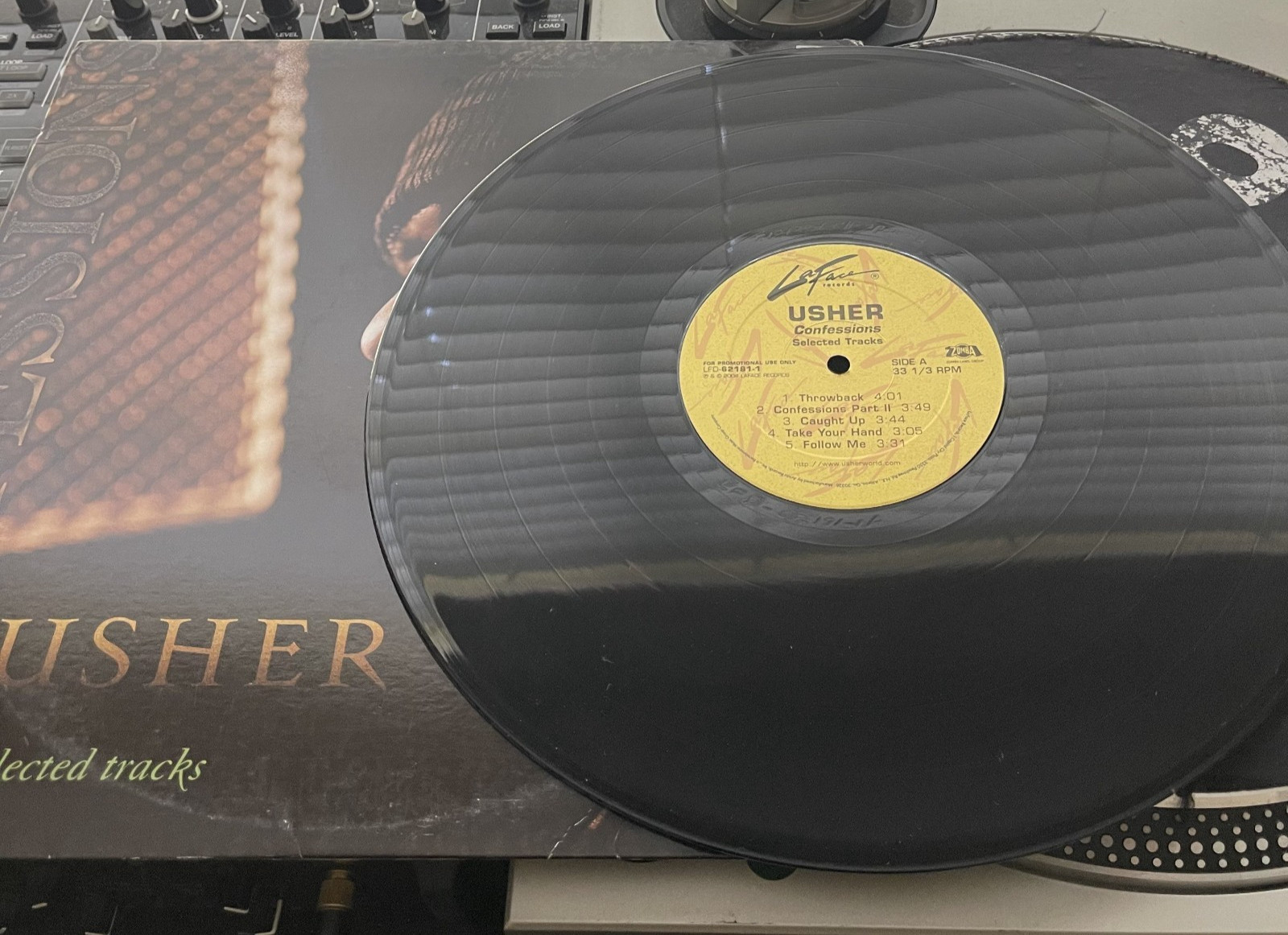 Usher – Confessions OG 2004 Press PROMO LP in Picture Cover VG+/VG
