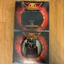 Aerosmith I Don’t Want To Miss A Thing UK Import Maxi-Single 2CD Set 1999 Issue picture