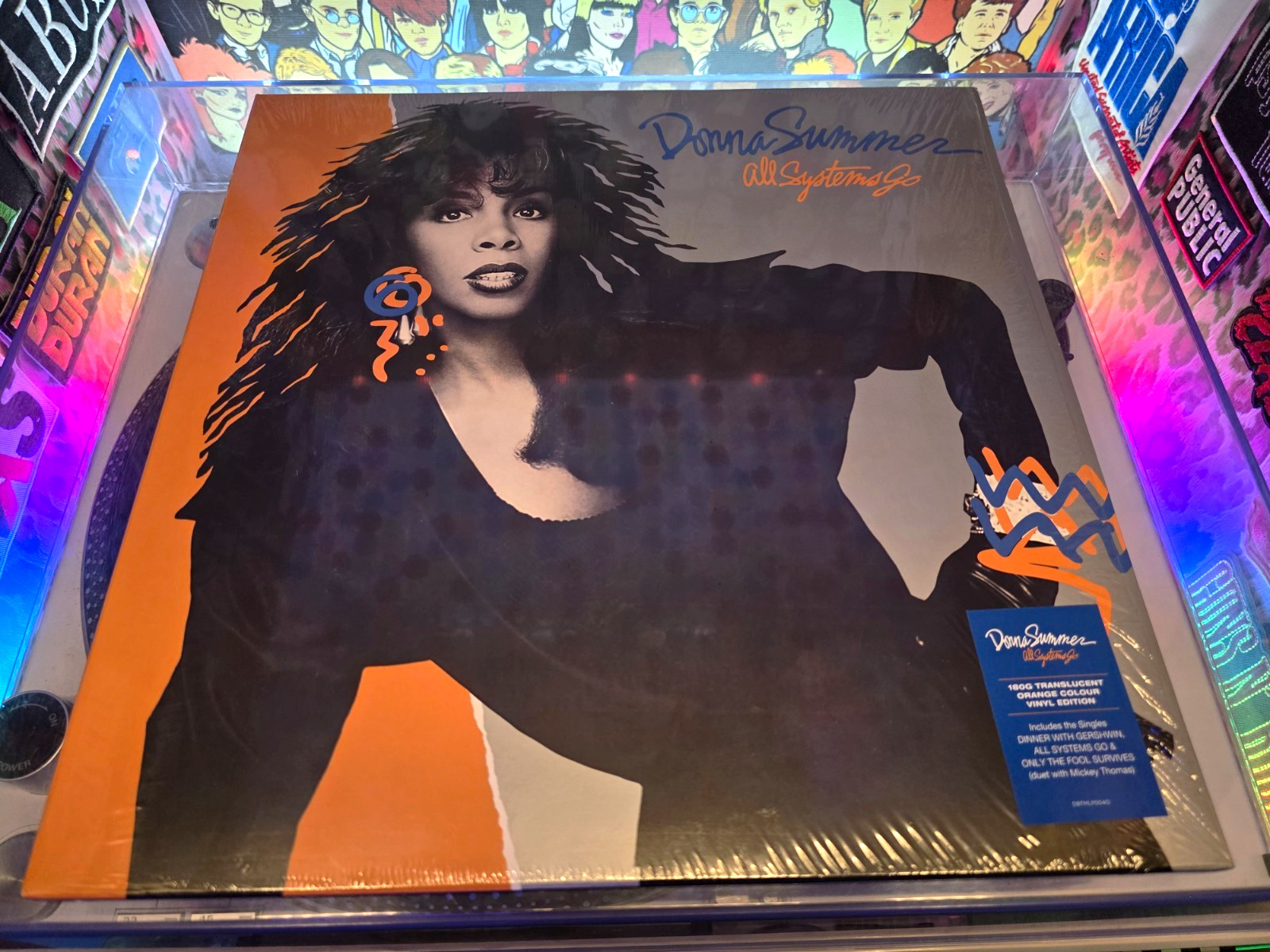 Donna Summer - All Systems Go Pop Orange Colored Vinyl 12