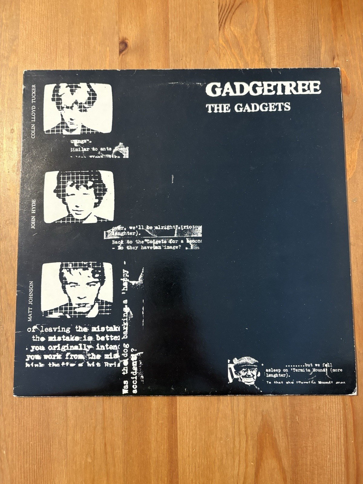 The Gadgets Gadgetree Vinyl LP Near Mint / EX PLAS/LP 013 1989