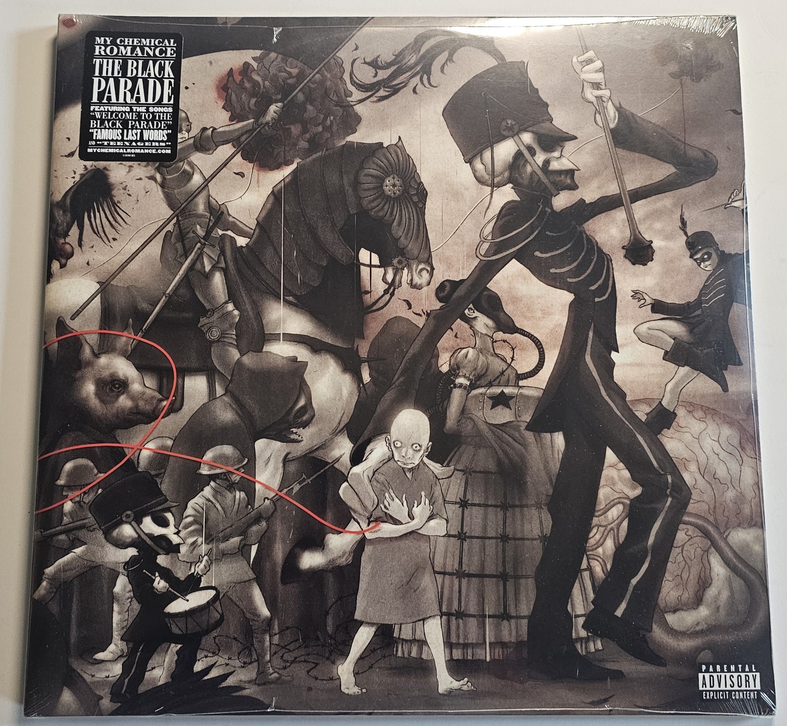 My Chemical Romance The Black Parade 2LP Gatefold Vinyl New Sealed Reprise