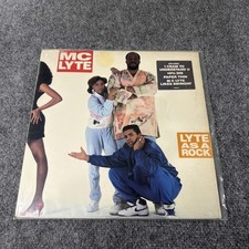 MC LYTE Lyte As A Rock FIRST PRIORITY MUSIC LP SHRINK u picture