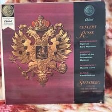 Concert Russe William Steinberg 33 rpm Capitol Record Vinyl 12
