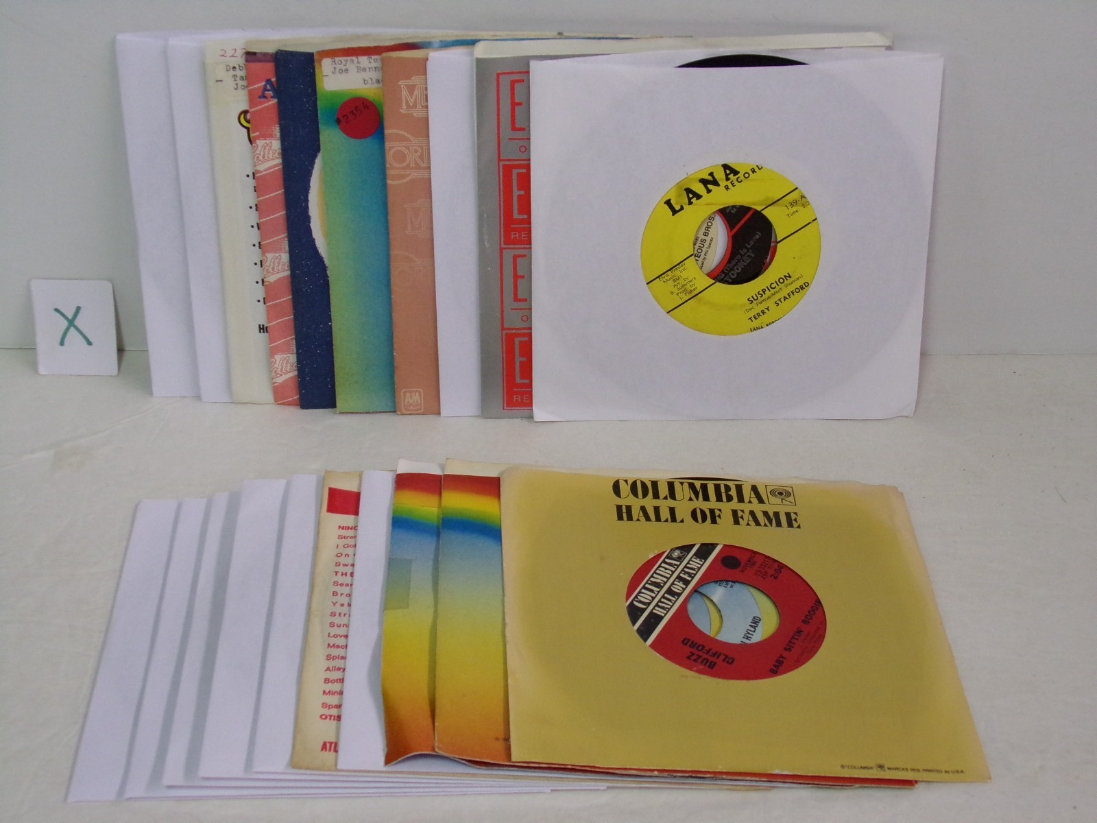 1960's Rock Reissue Lot Of 20 - 45 RPM Records