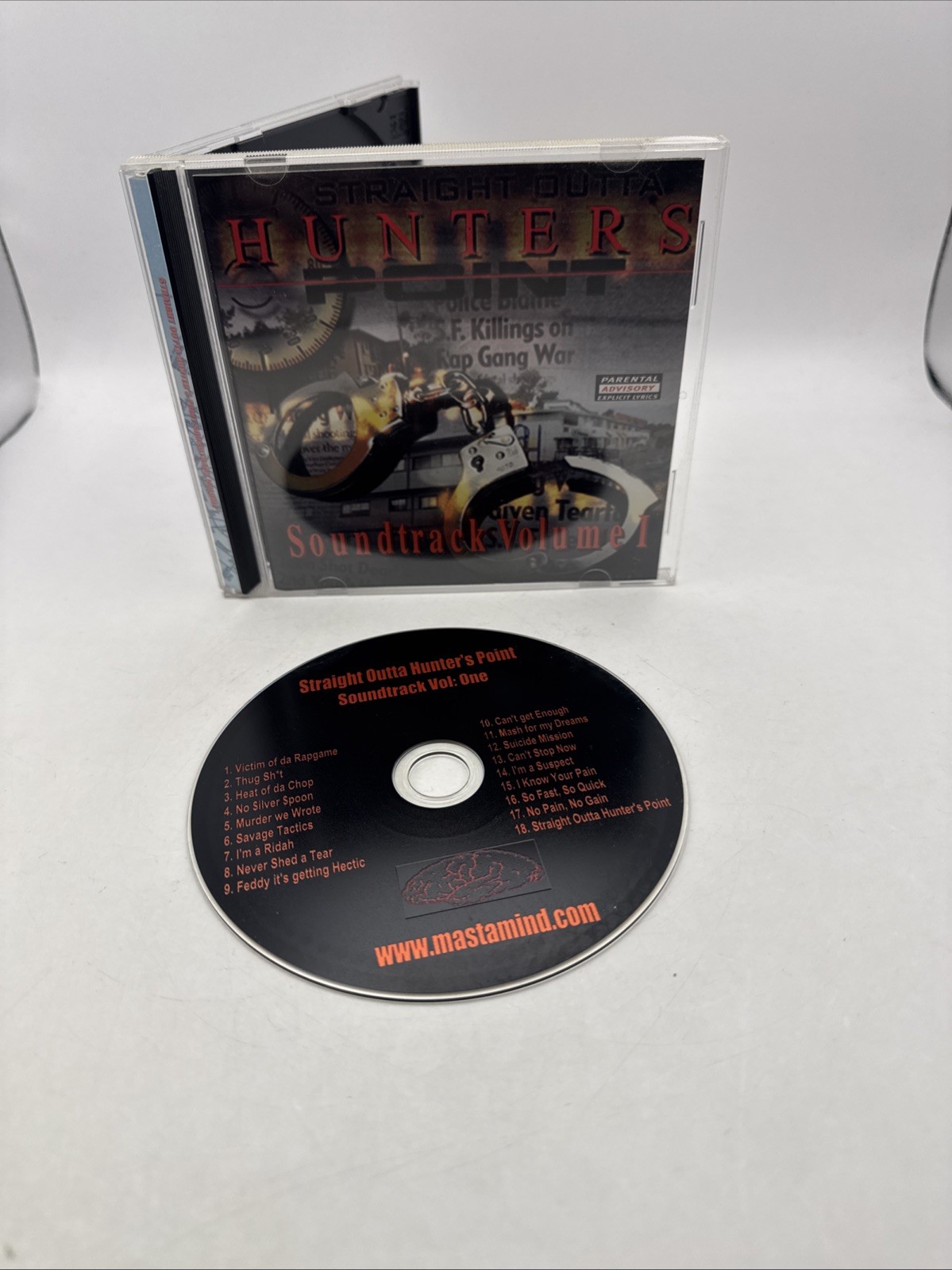 STRAIGHT OUTTA HUNTERS POINT CD Rap G-Funk RBL Posse Big Mack Guce U.D.I. MINT
