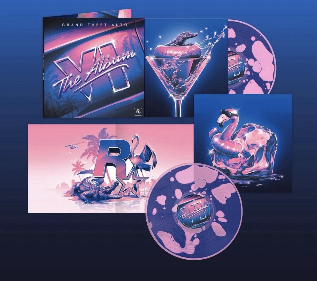 GTA VI The Album Limited Edition Liquid Vinyl 2LP PRESALE New