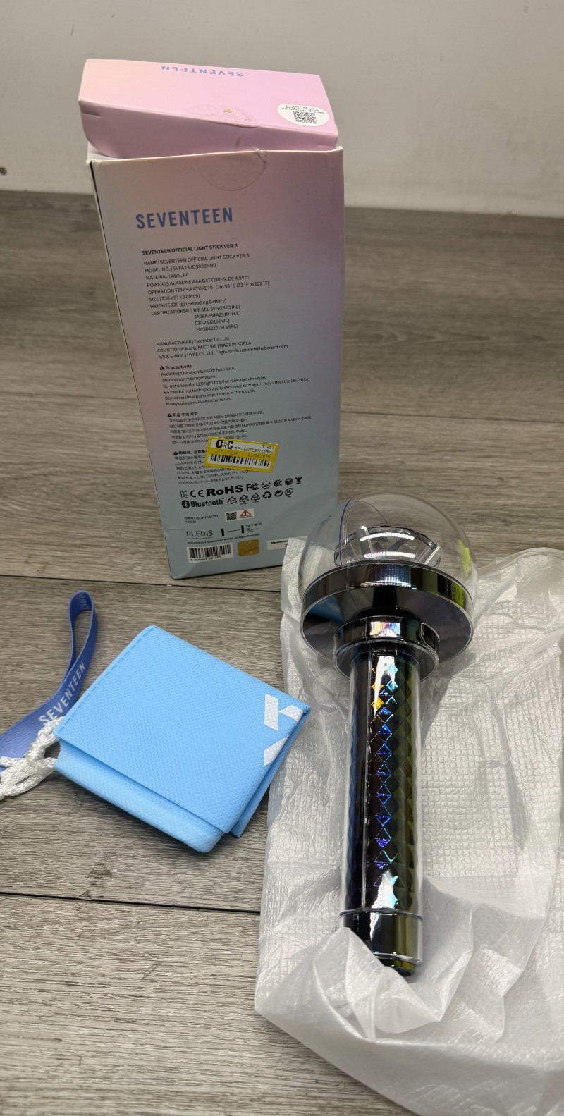 SEVENTEEN OFFICIAL LIGHT STICK VER.3 SVFA23JS900NN0