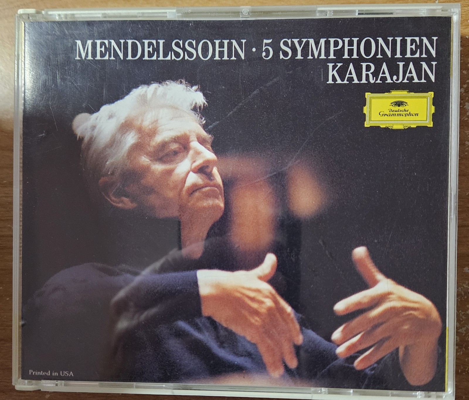 Mendelssohn: 5 Symphonien (Deutsche Grammphon D212331 Music Club 3-CDs) Karajan