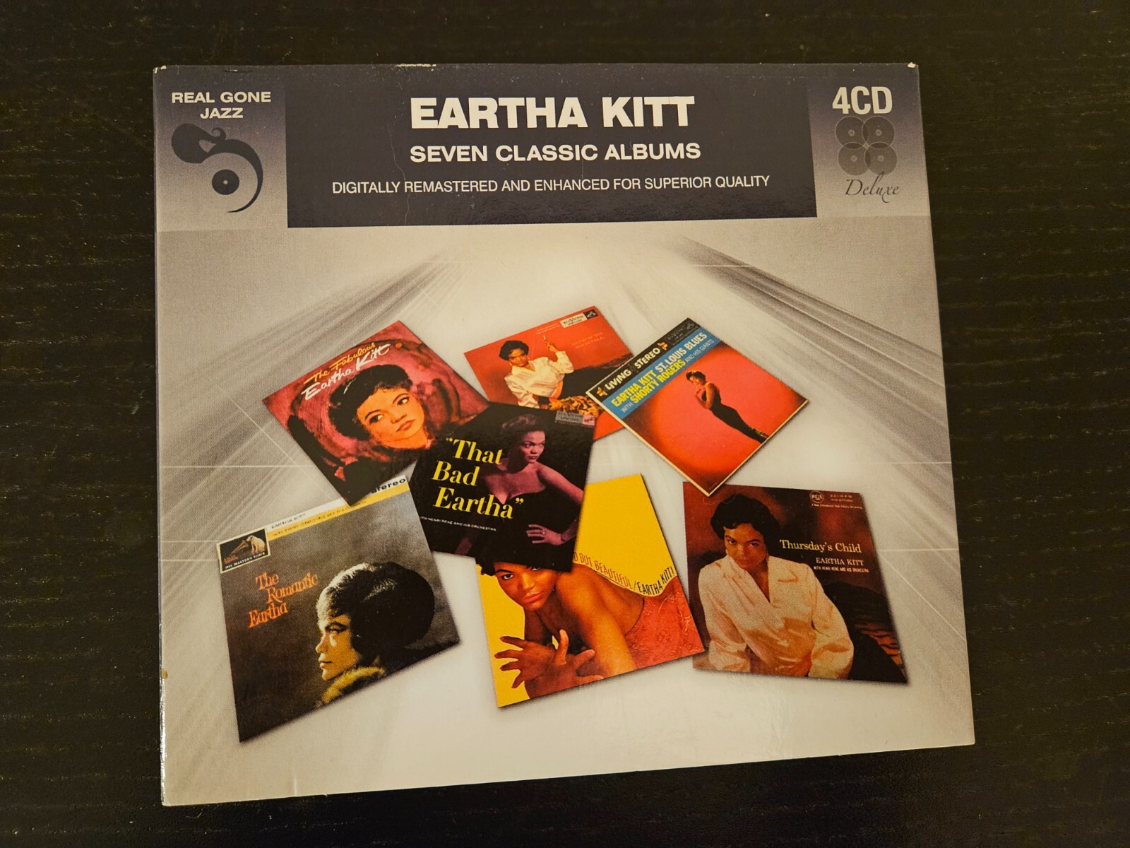 EARTHA KITT Seven Classic Albums 4 CD Box Set (Out of Print)