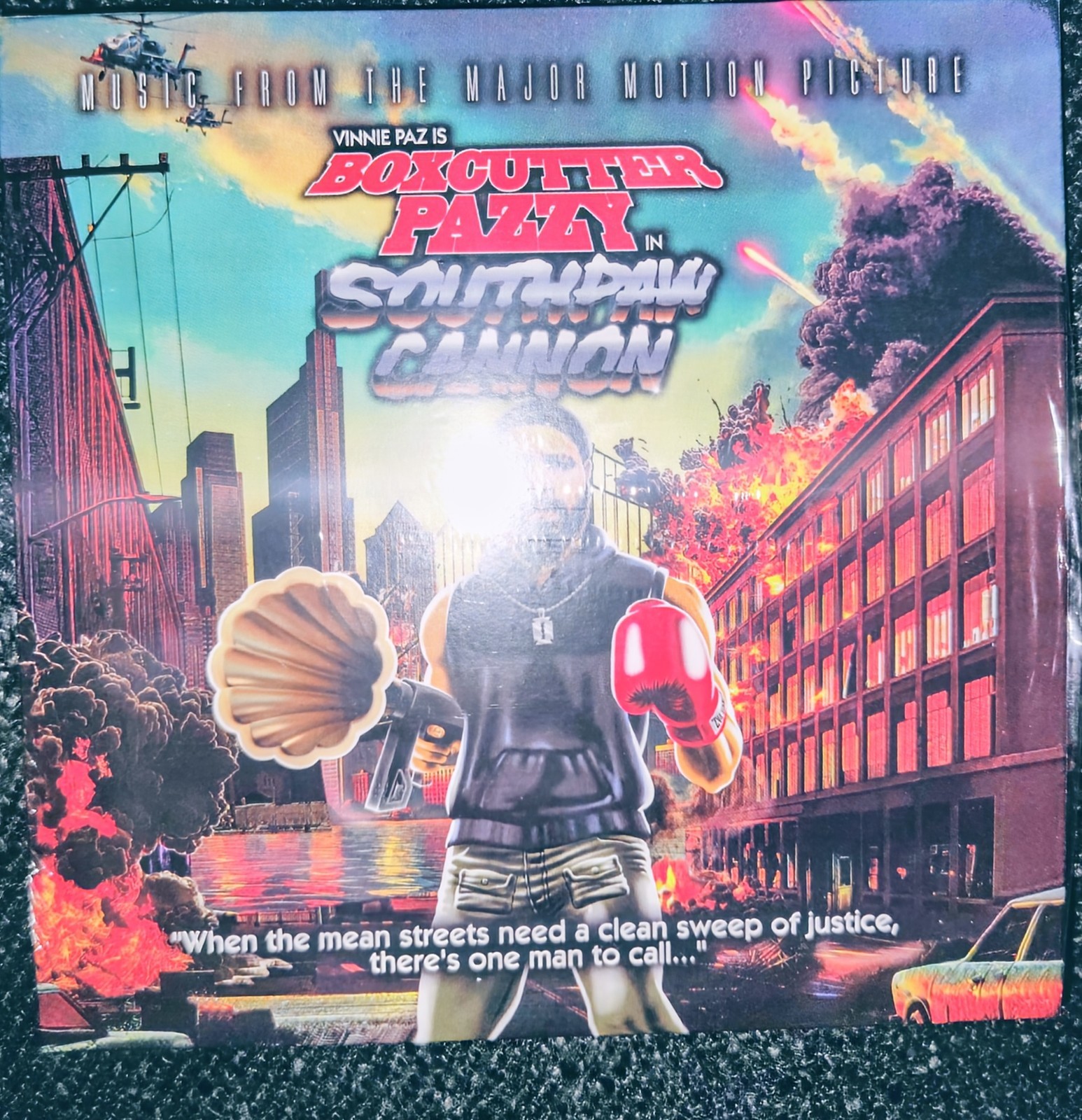 Vinnie Paz Boxcutter Pazzy New 2026 Cd  Necro Killah Priest Warcloud Kool G Rap