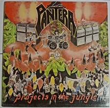 Pantera Projects In The Jungle First Press, Yellow Labels RARE MMR 1984 Fan Club picture
