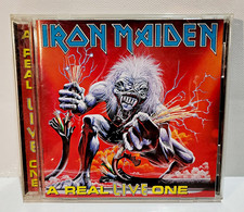 Vintage Iron Maiden A Real Live One CD Castle Records 1995 Metal Live Concert picture