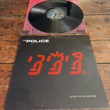 The Police Ghost in the Machine LP 1981 Gold Stamp Promo STERLING TJ VG+ Vinyl picture