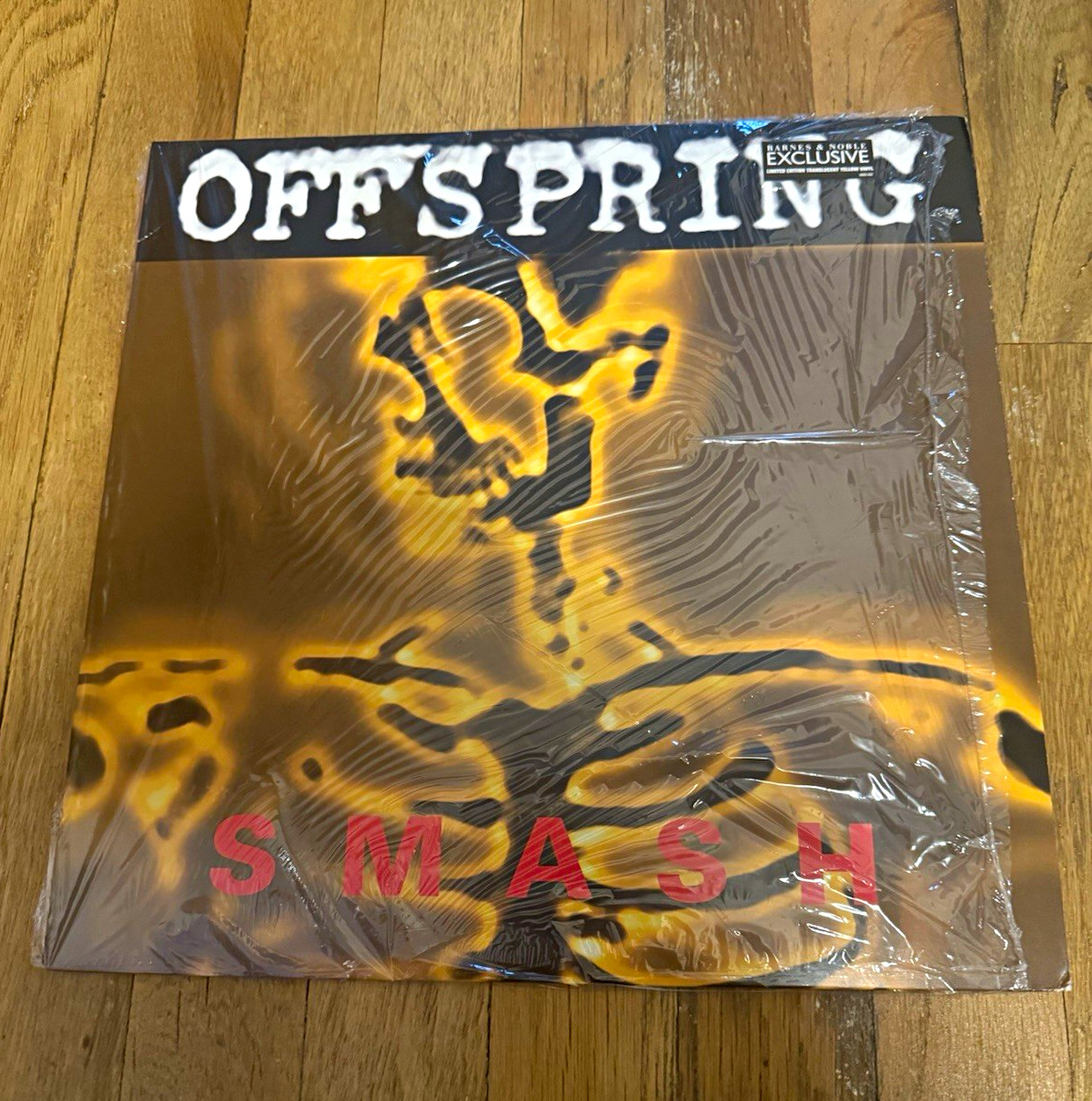 The Offspring Smash Barnes & Noble Ltd Yellow Vinyl 90s Punk Rancid Bad Religion