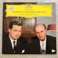 DGG LPM 18 700    OPERA- RECITAL   DIETRICH FISCHER-DIESKAU,    FRICSAY  ( PRO ) picture