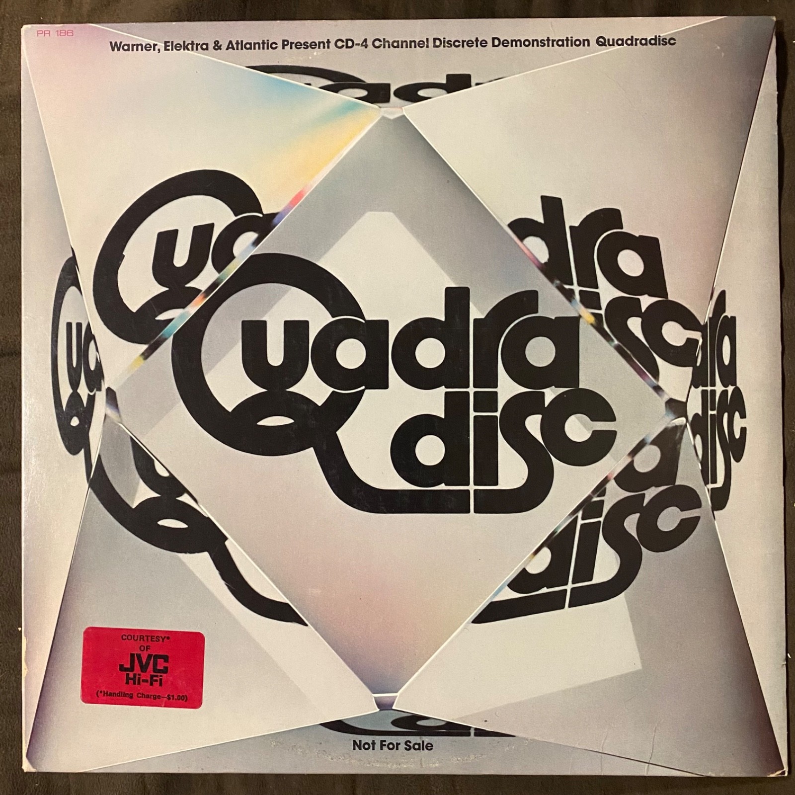 QUADRADISC 1973 Promo Only Demonstration LP - Quadrophonic Compilation -TOP COPY
