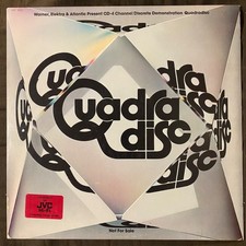 QUADRADISC 1973 Promo Only Demonstration LP - Quadrophonic Compilation -TOP COPY picture