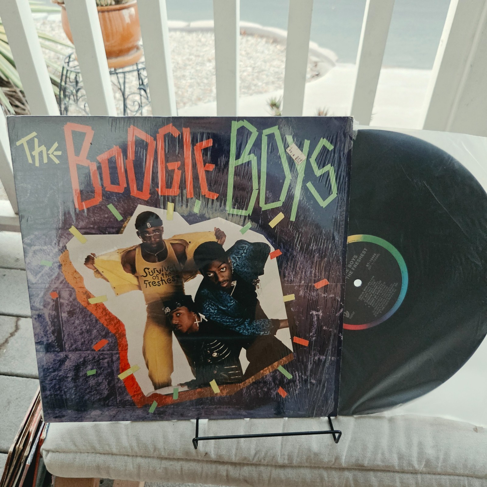 THE BOOGIE BOYS - Survival Of The Freshest - LP EX Shrink Wrapped