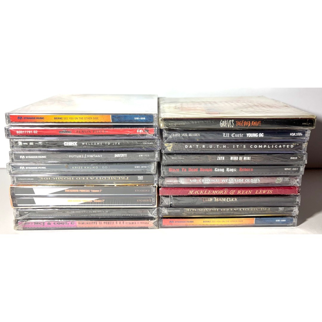 Hip Hop CDs: The Game, Do Or Die, ¡Mayday, Grieves, Mr. Criminal - NEW / SEALED