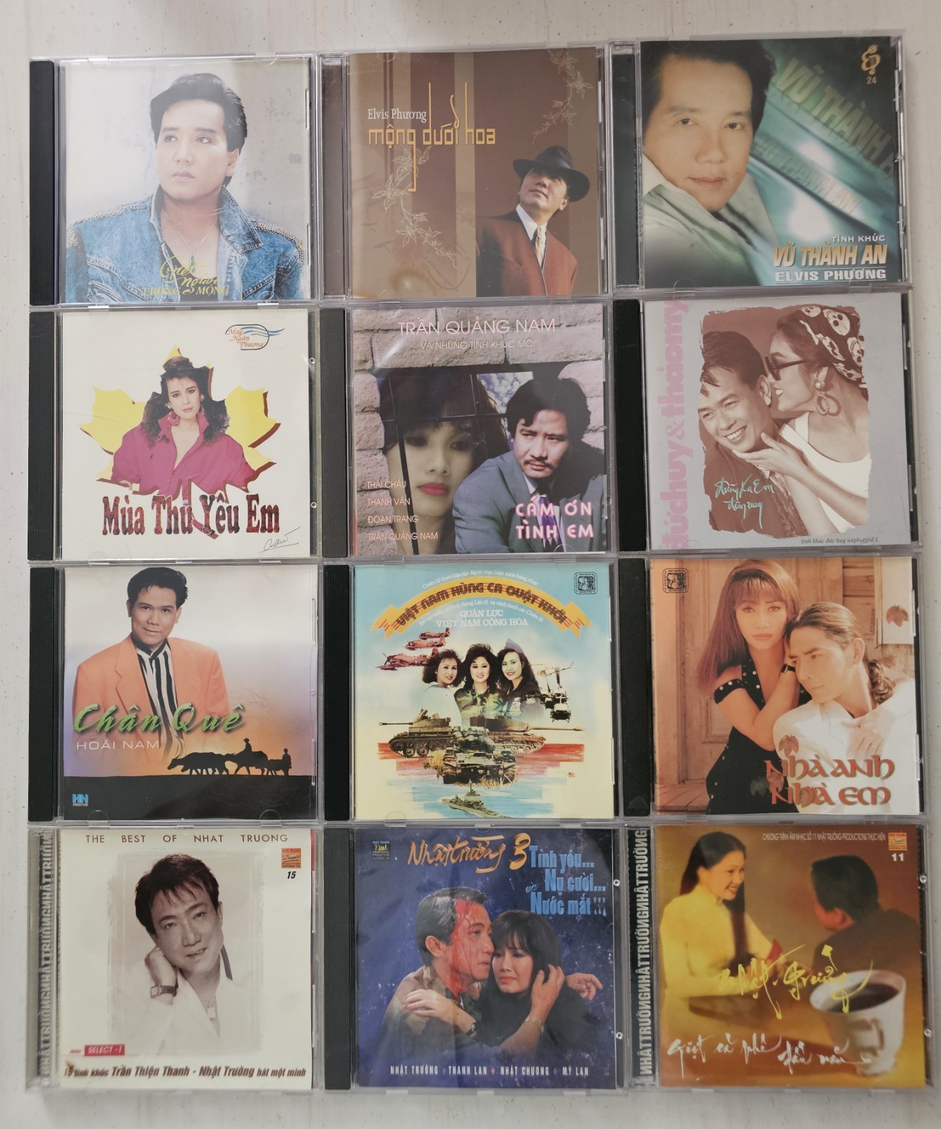 Vietnamese Music CD - Lot of 12 CDs