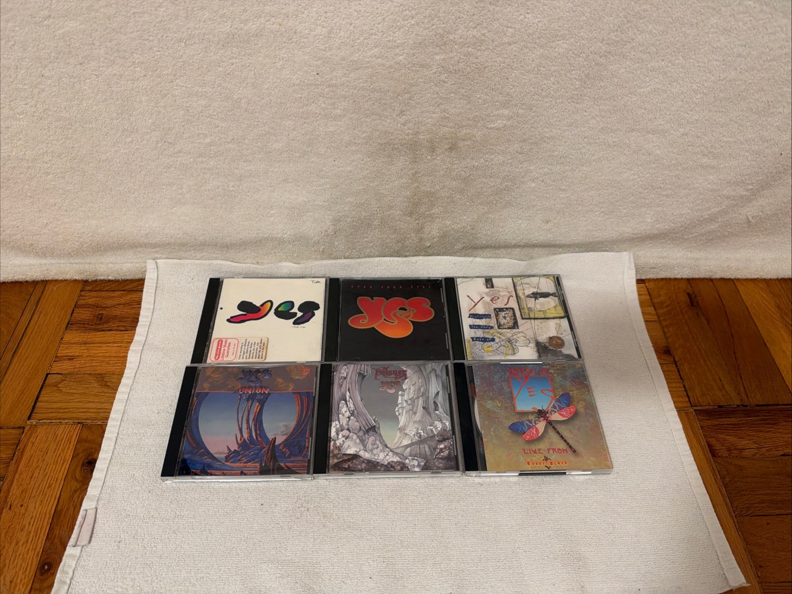 Yes 6 CD Lot -Talk Open Your Eyes Highlights Union Relayer  House Of Blues