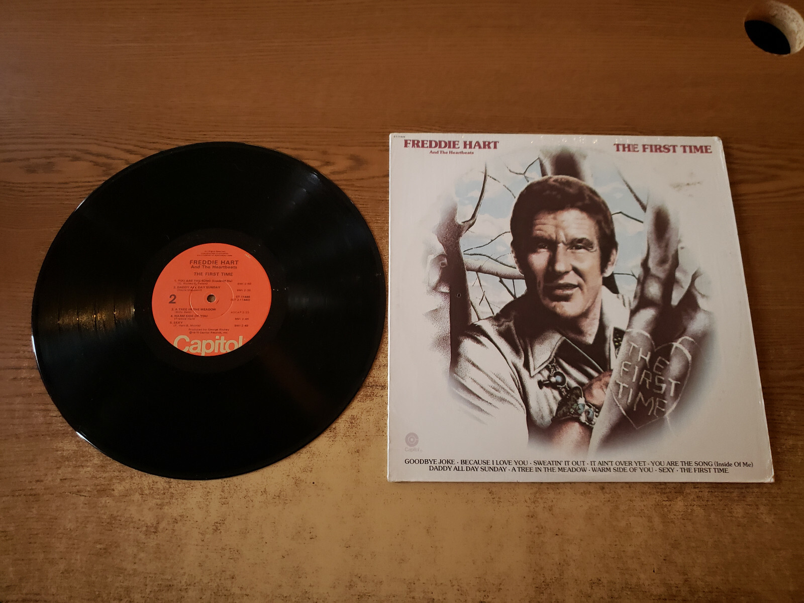 1970S MINT-EXC Freddie Hart And The Heartbeats – The First Time 11449 LP33