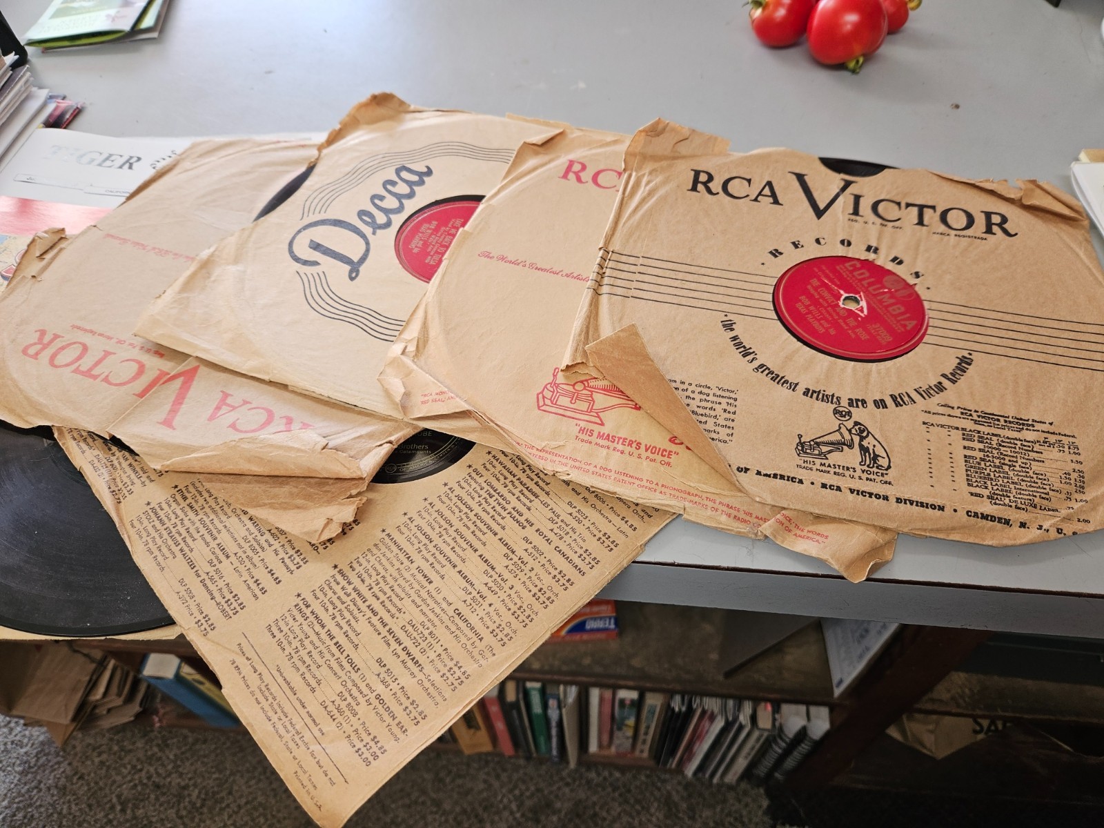 Vintage 78 RPM Record Lot 6 Shellac Country Western Swing Jazz Bob Wills Autry
