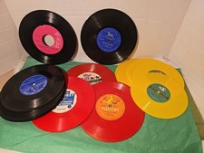 Vtg Golden Records Yellow Playtime Red Peter Pan Playhour Records 6