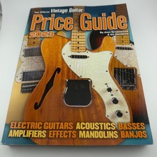 Vintage Guitar Magazine Price Guide 2023 Multicolor Music Reference Book picture
