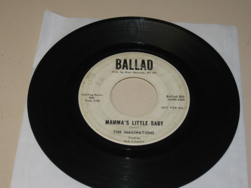 NORTHERN SOUL 45RPM RECORD-IMAGINATIONS-BALLAD 500-DJ