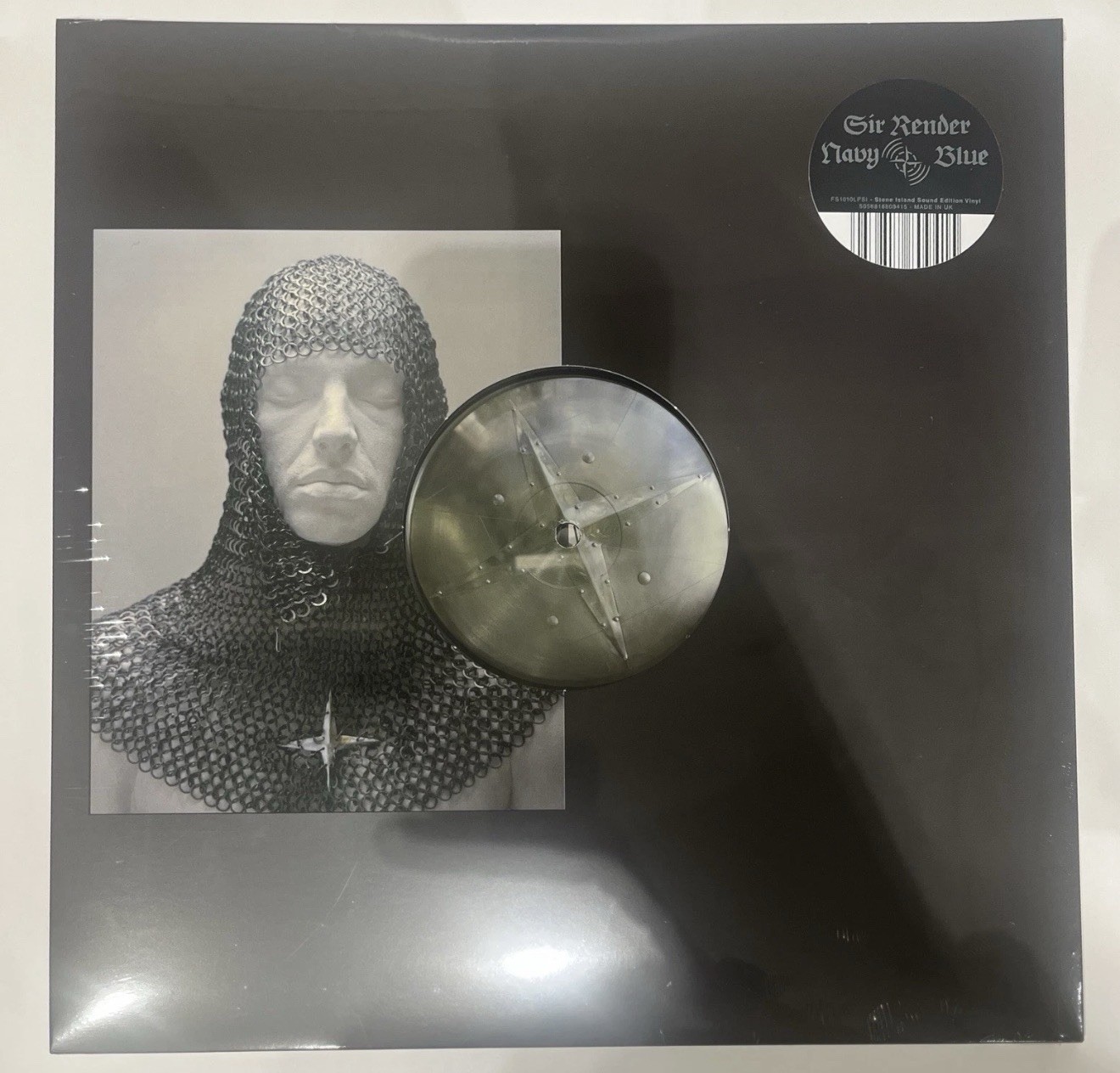 Navy Blue Sir Render Stone Island Sound Vinyl
