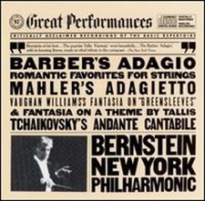 Barber's Adagio & Other Romantic Favorites for Strings by Leonard Bernstein picture