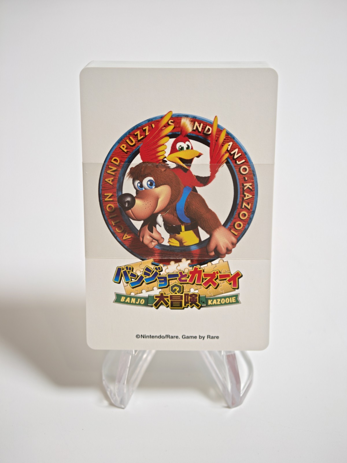 Rare Vintage Playing Cards (Deck) - Banjo Kazooie - Sealed New