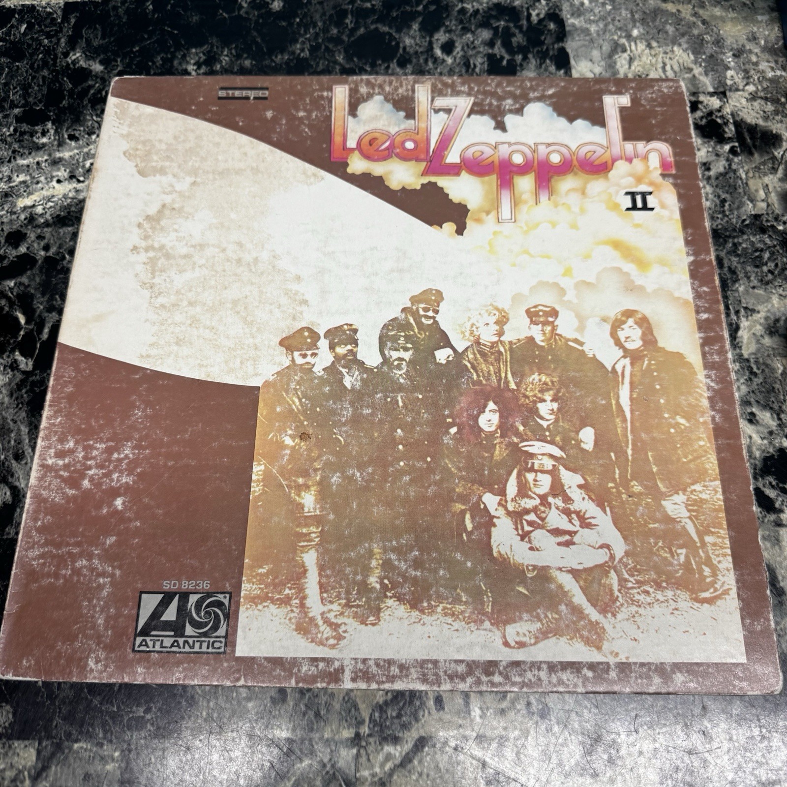 Led Zeppelin II Vinyl LP 1969 Mid 70s Press Hot Mix George Piros