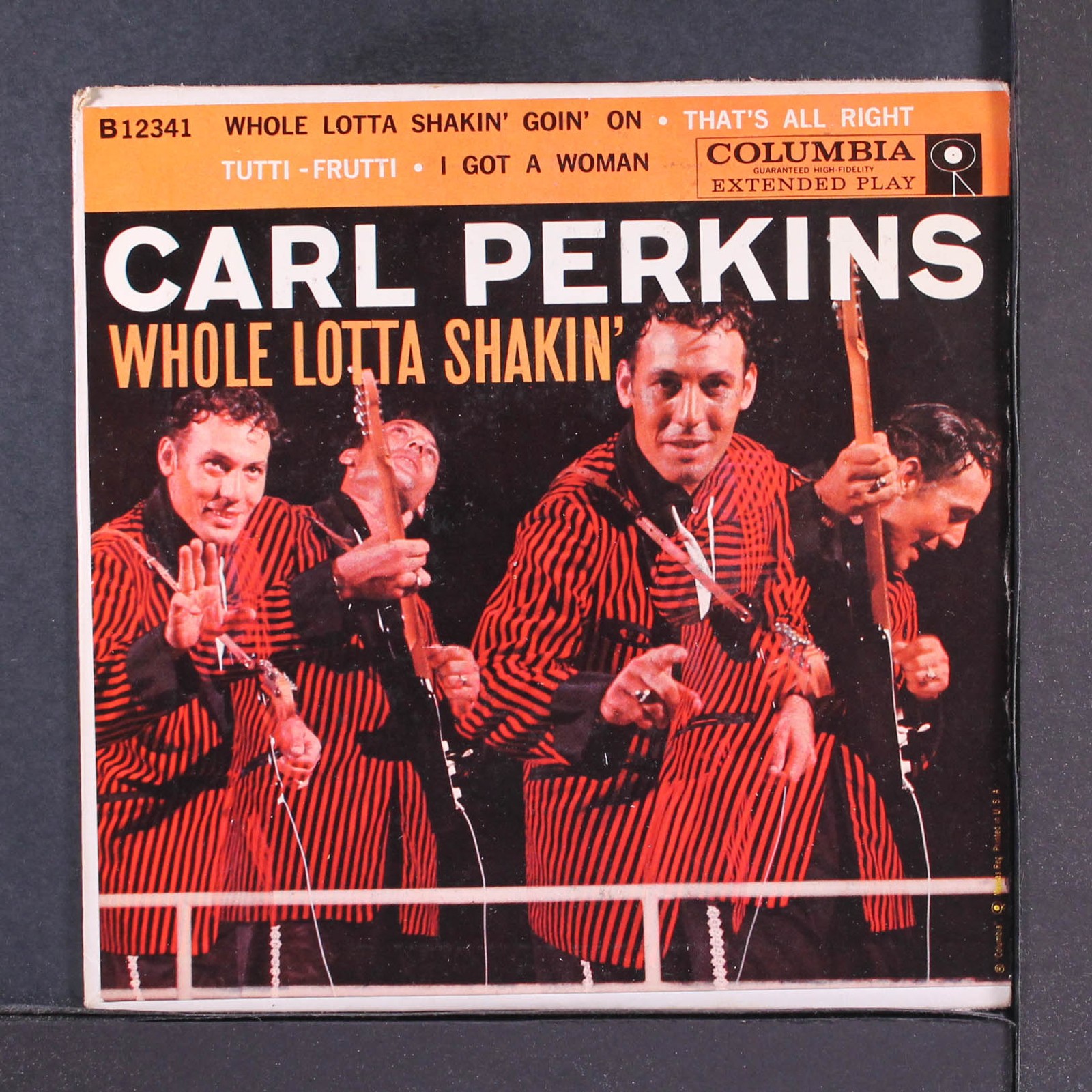 CARL PERKINS: whole lotta shakin\' COLUMBIA 7\