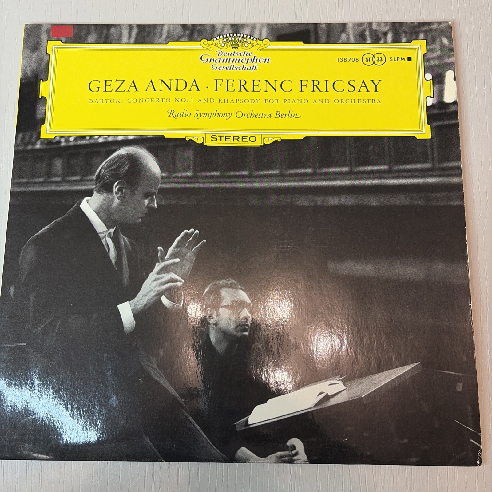 Geza Anda* ∙ Ferenc Fricsay, Bartok*, Radio-Symphonie-Orchester Ber Vinyl 183986