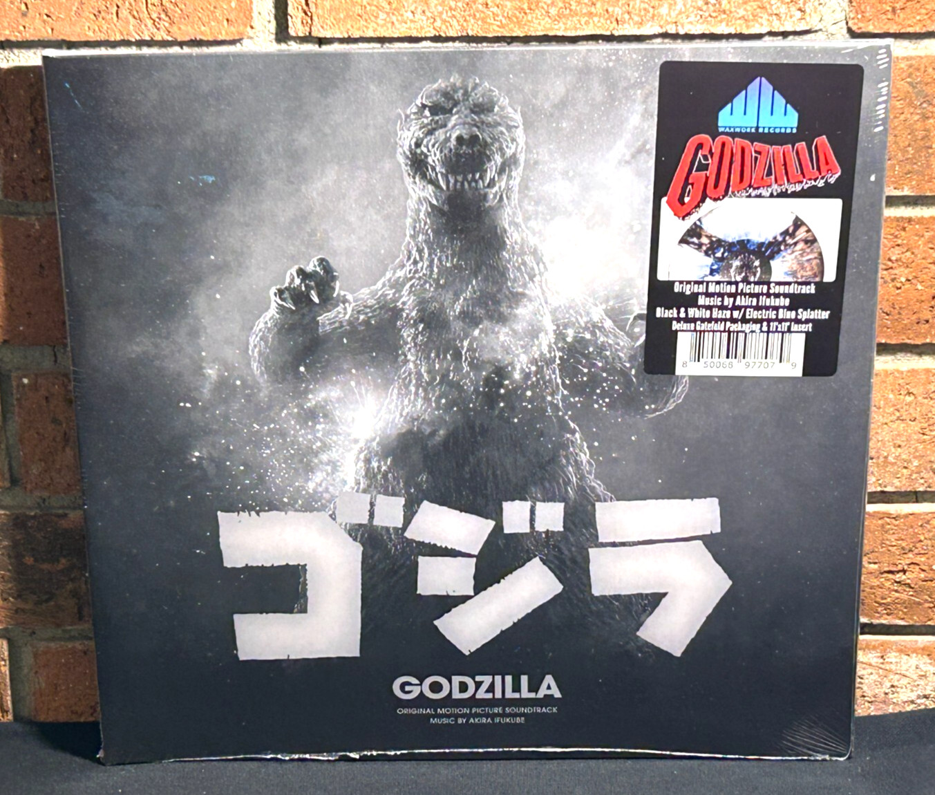 GODZILLA- Soundtrack, Ltd 70th Ann SPLATTER COLOR VINYL LP Gatefold + Insert New