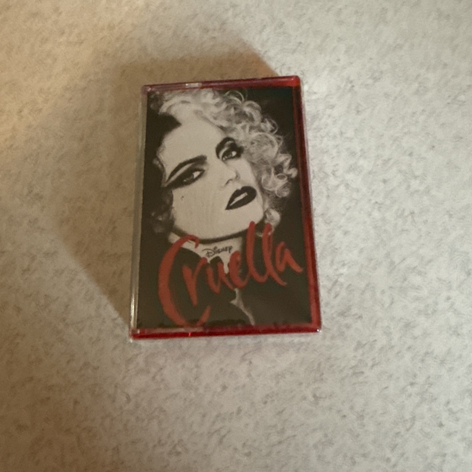 Cruella Motion Picture Soundtrack Cassette Tape 2021 Walt Disney Records Red New