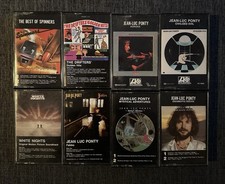 VTG Cassette Tape Lot (8) Jazz Fusion Soul Jean-Luc Ponty Spinners Drifters picture