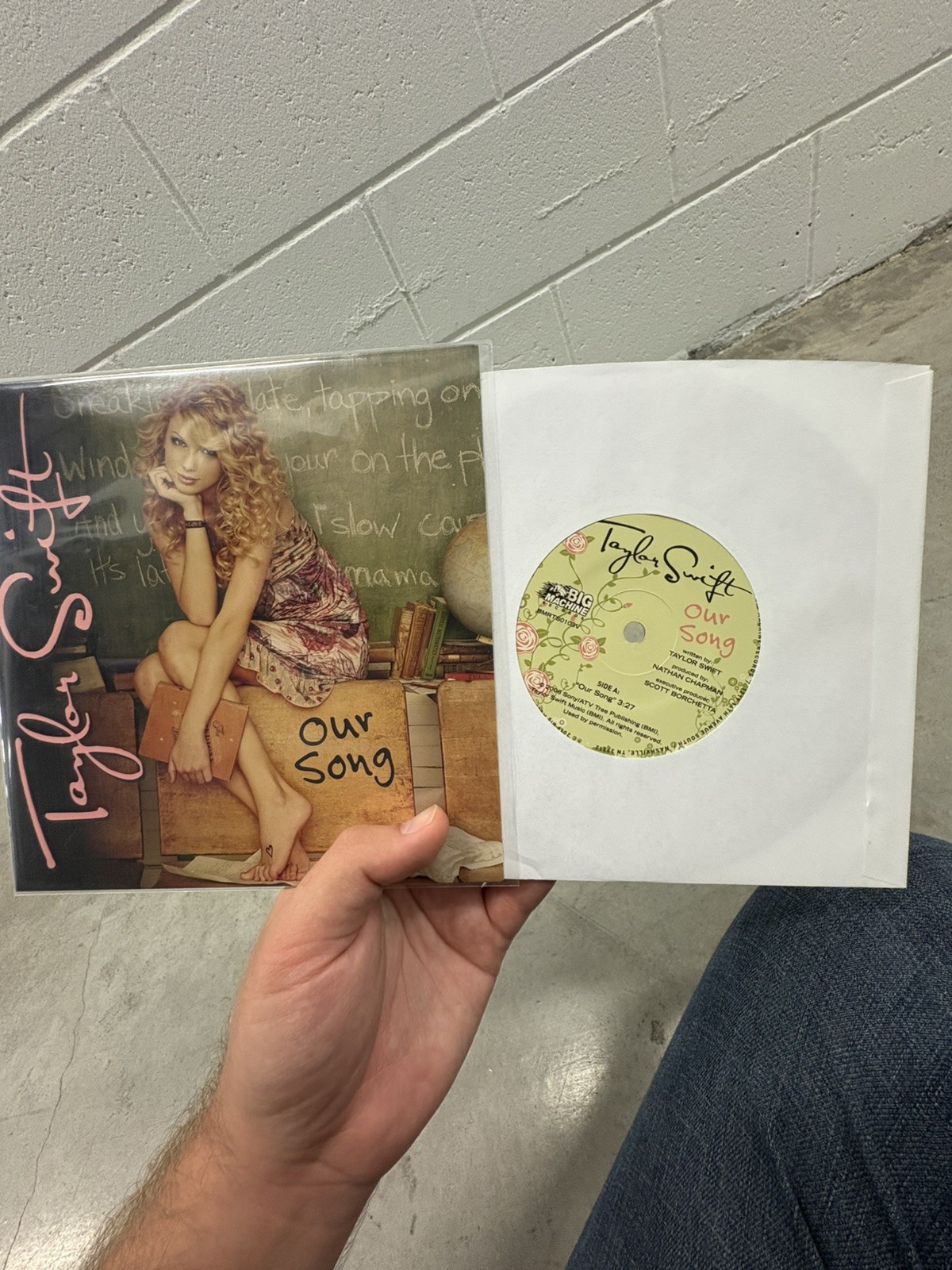 Taylor Swift Our Song Colored Vinyl Limited Numbered Brand New READ DESCRIPTION