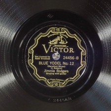 78 RPM -- Jimmie Rodgers, Victor 24456