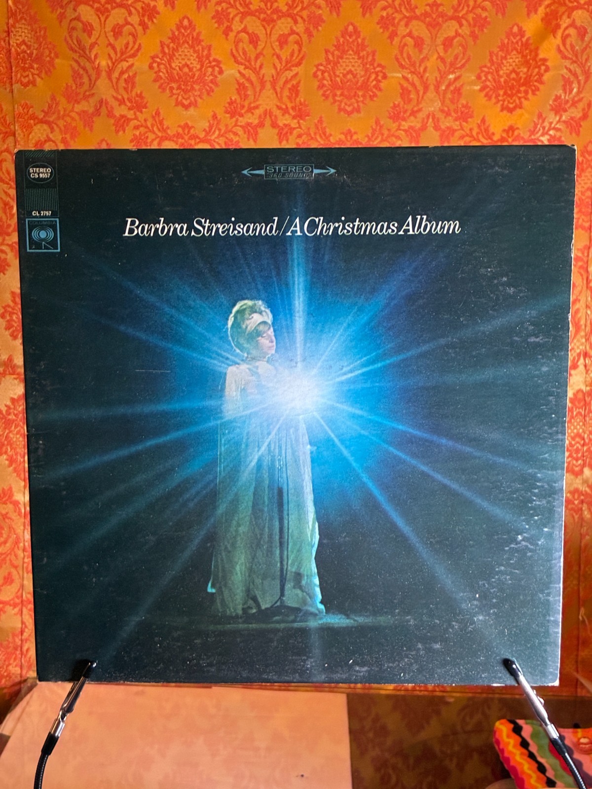 Barbra Streisand - A Christmas Album LP Columbia CS 9557 Stereo VG+ Vinyl