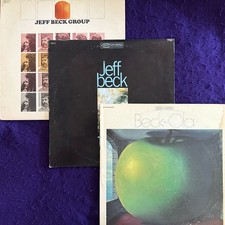 3x LOT EX of JEFF BECK GROUP Ola / Truth / Self Titled 3LP picture