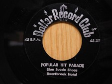 Popular Hit Parade Ohio rockabilly pop 45 Poor People Of Paris 45 XA XB picture