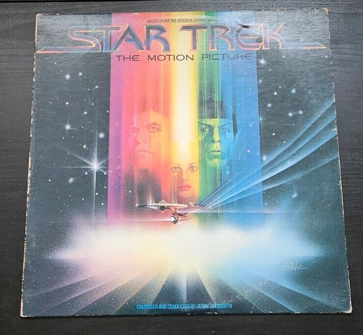 1979 Star Trek The Motion Picture Soundtrack Vinyl Record Rare And Tested 