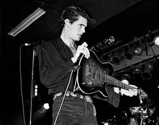 Singer guitarist Charlie Sexton is shown performing at a concert a- Old Photo 4 picture