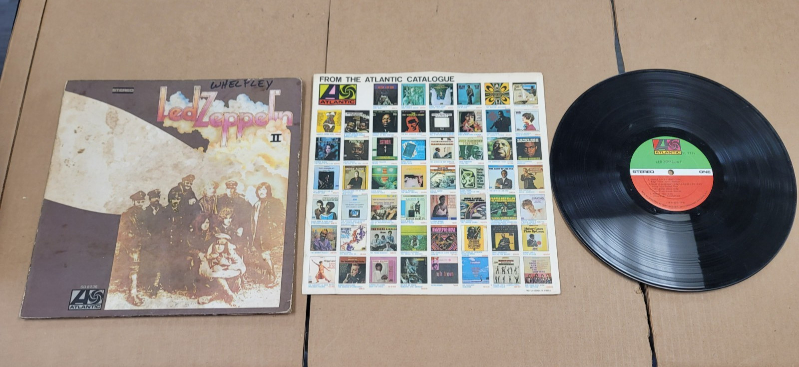 Led Zepplin II Vinyl Record LP 12\