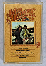 RARE Vintage BMG John Denver Back Home Again Cassette Tape picture