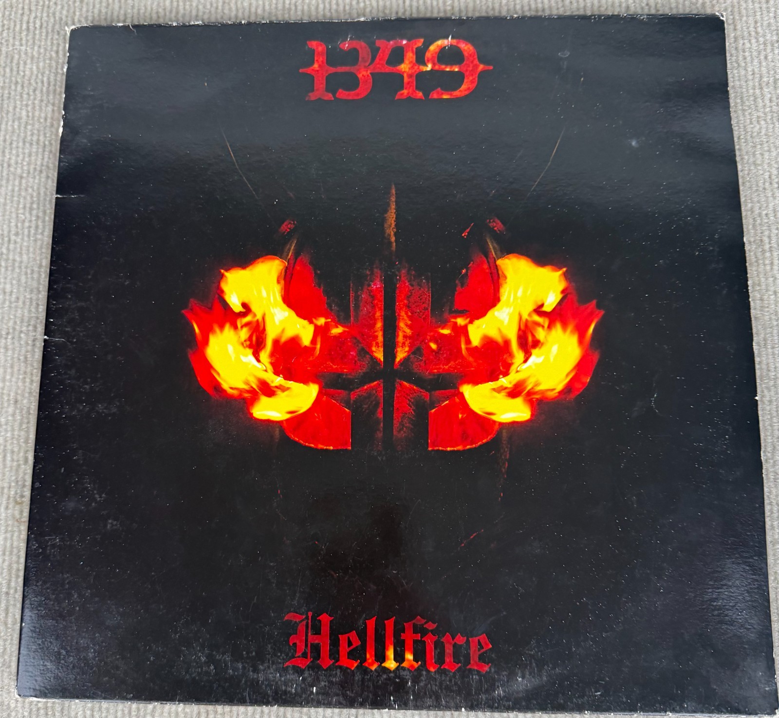 1349 Hellfire 2LP Black Vinyl 2006 Back On Black BOBV032LP VG+/VG